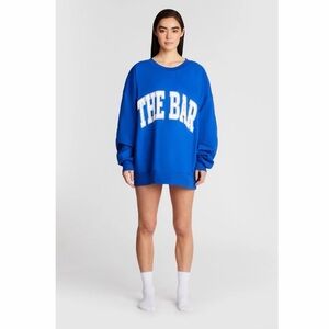 The Bar Sweatshirt Cobalt Medium